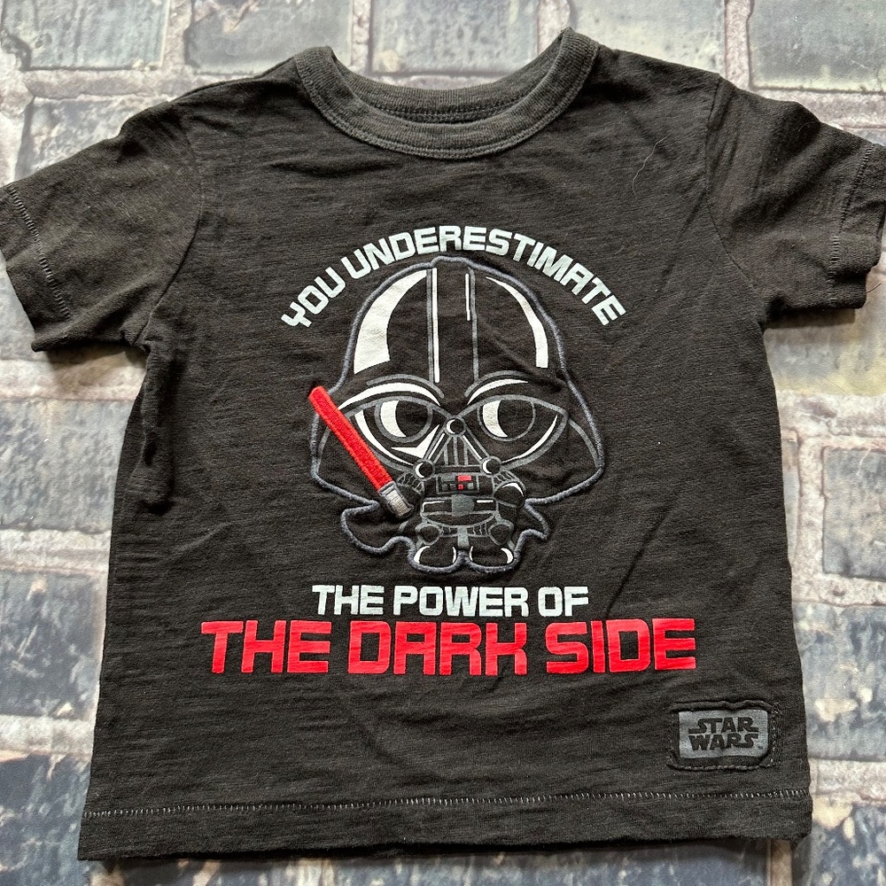 Two Star Wars Darth Vader toddler shirts, size 3T - Picture 3 of 3